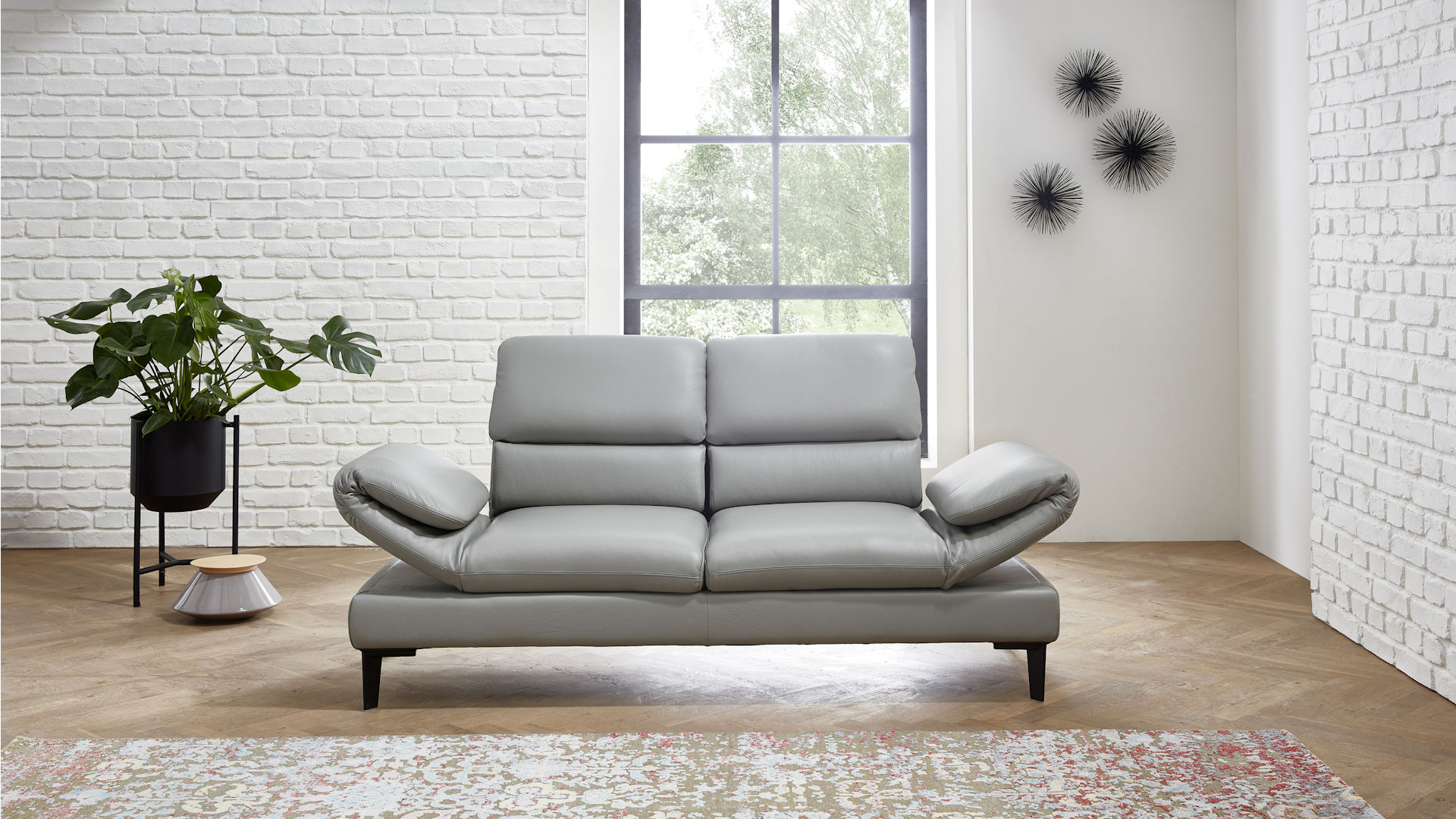 Ledersofa Z20267 - moderne Relaxoase