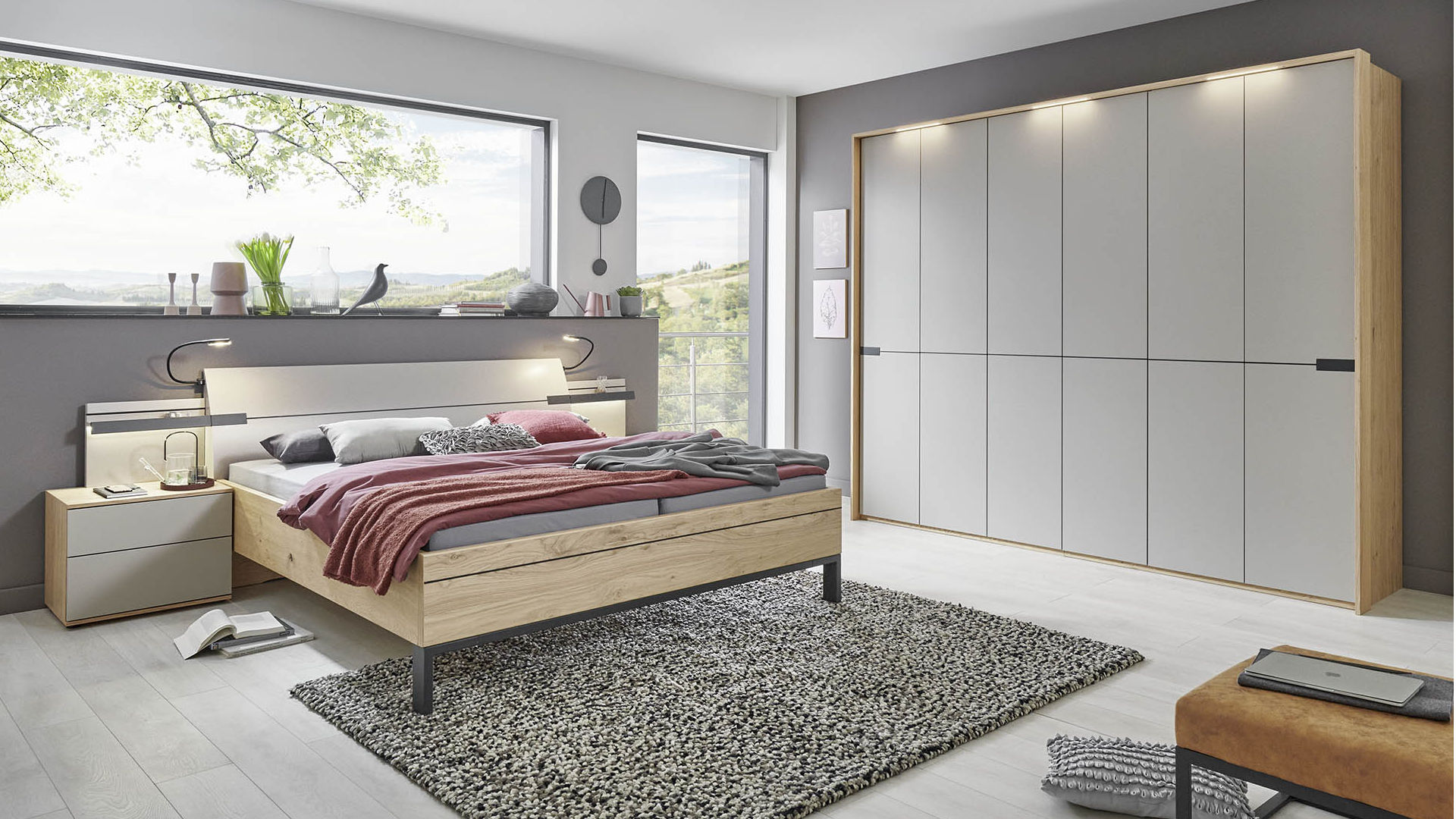 Schlafzimmer komplett Z20527-1 Push-Open