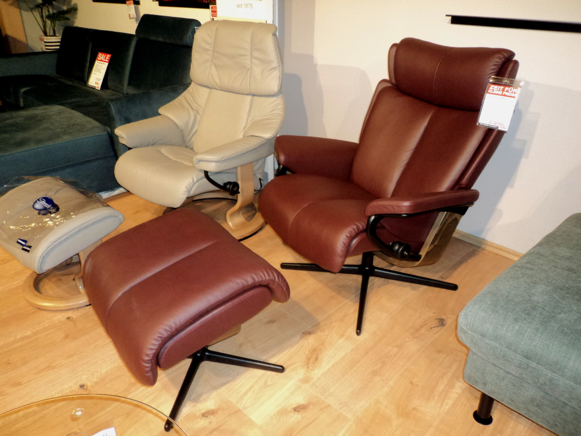 Stressless Sessel + Hocker MAGIC M