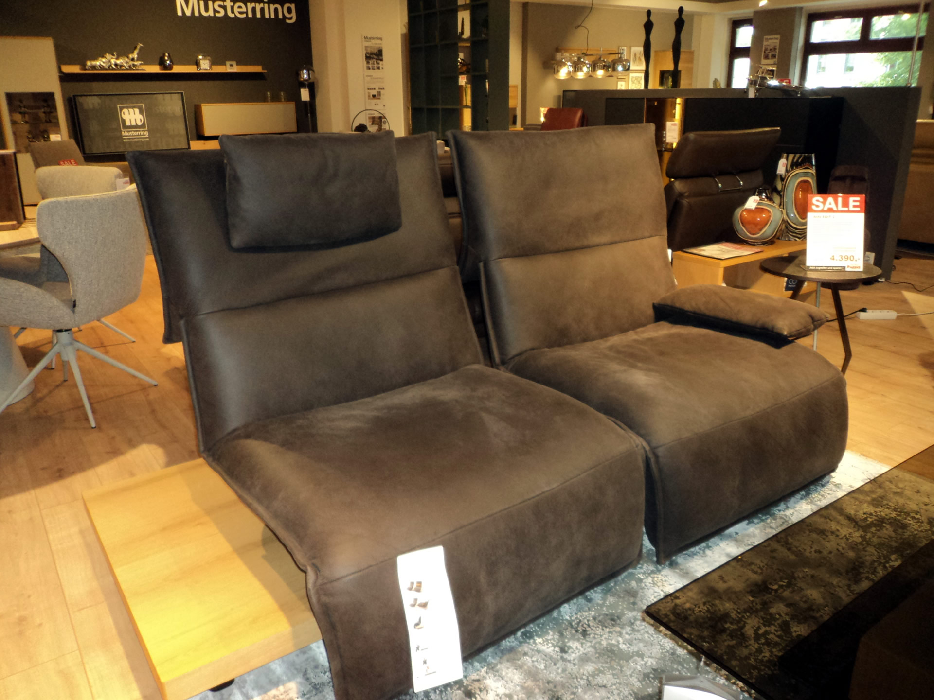 Vielfach verstellbares Sofa Edit von Koinor