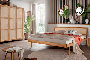 Schlafzimmer massiv Wildeiche Z22177