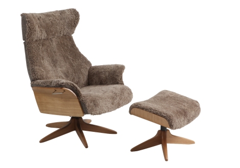 Einzelsessel Z22917-1 - drehbar, Hocker