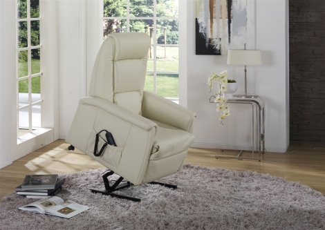 Fernseh- und Relaxsessel  Z22783-1 - Leder, Maxi, mit Aufstehhilfe